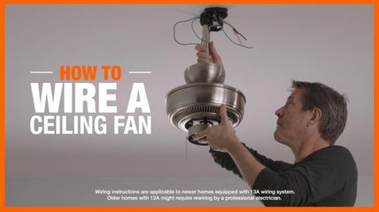 MJS Home Repairs how to wire a ceiling fan